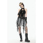 Dark in Love Morrigan Punk Patchwork Skirt
