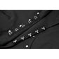 Dark in Love Collete Punk Sleeveless Long Fitted Coat