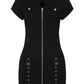 Banned Alternative Tartan Night Zip Dress