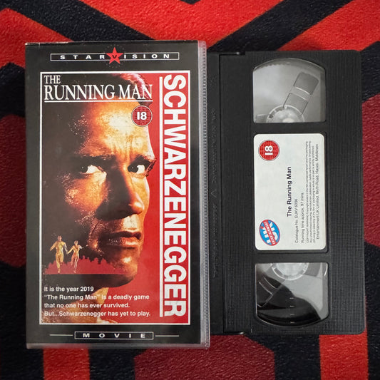 The Running Man VHS Video (1987) EUKV6036