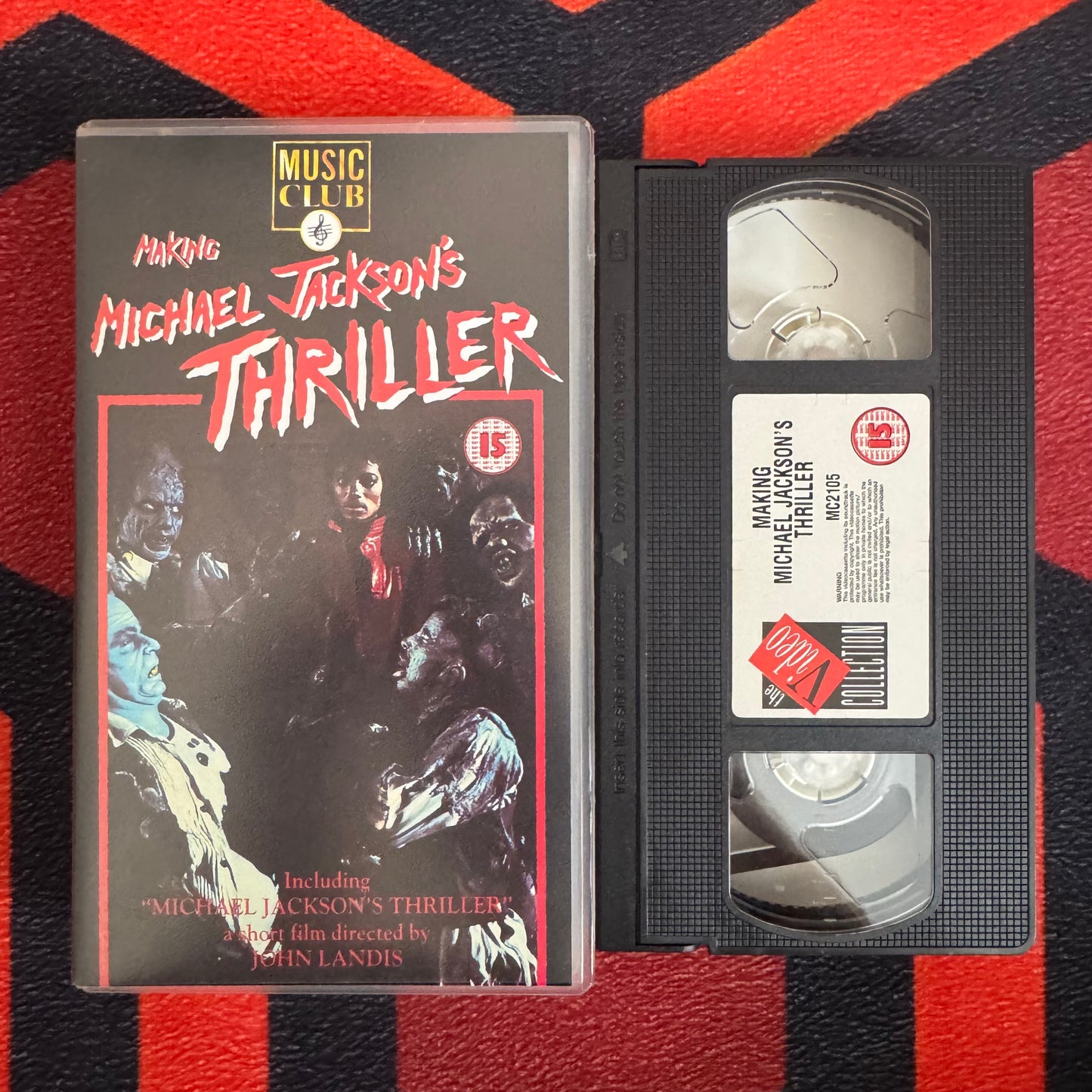 Making Michael Jackson's Thriller VHS Video (1983) MC2105