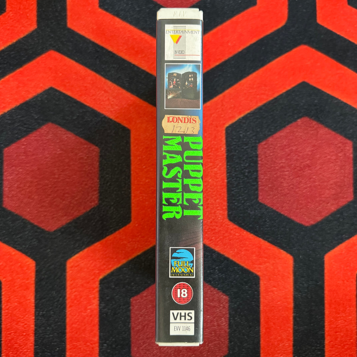 Puppet Master Ex Rental VHS Video (1989) EVV1146
