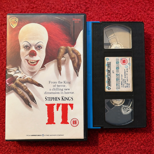 Stephen King's IT VHS Video (1990) Ex Rental PEV12198