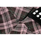 Dark in Love Rowan Punk Pink Plaid Mini Skirt - Size UK 8 Left Only!