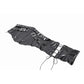 Dark in Lia Punk Love Patent Leather Waist Corset with Metal Accents - Size UK 18 Left Only!