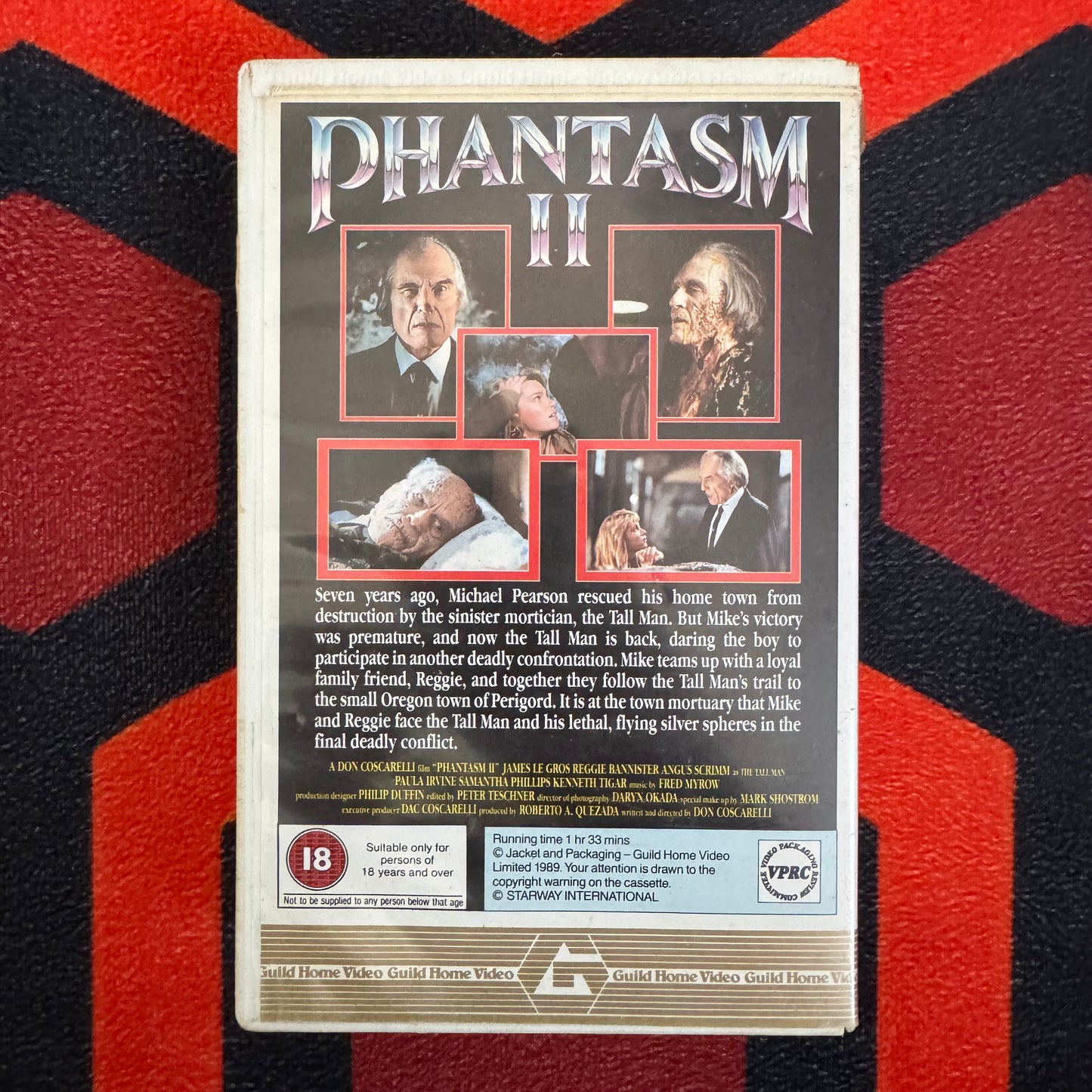 Phantasm 2 Ex Rental VHS Video (1988) 8571 [MOULD]