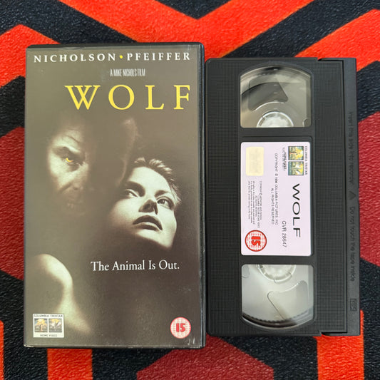 Wolf VHS Video (1994) CVR28647