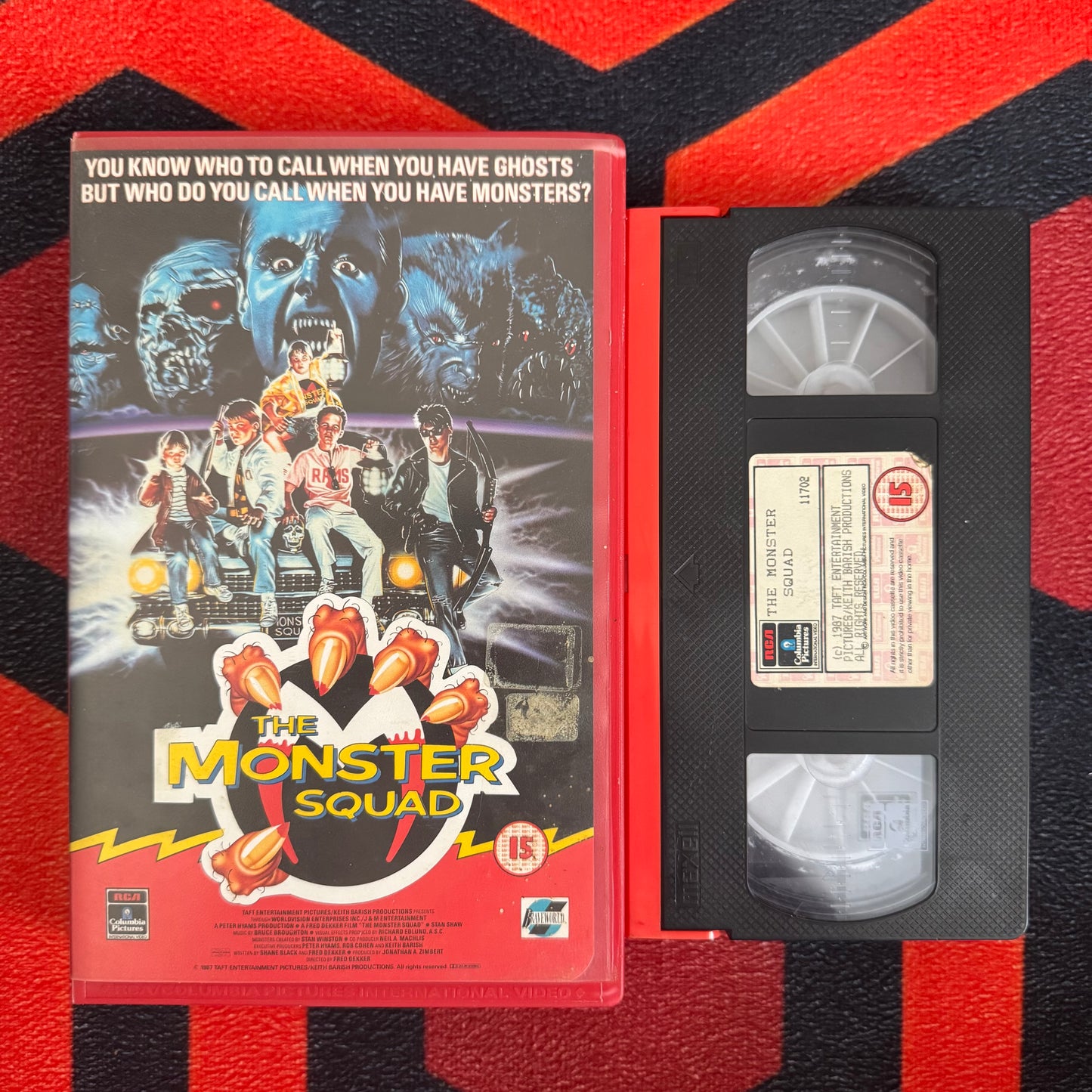 The Monster Squad Ex Rental VHS Video (1987) CVT11702 [MOULD]
