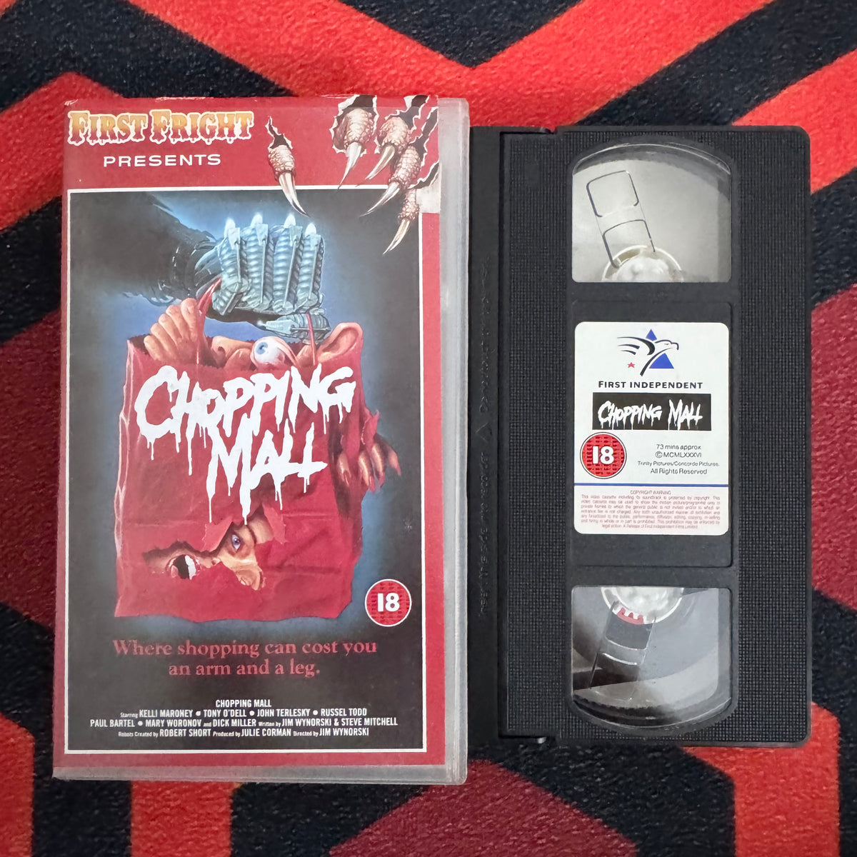 Chopping Mall VHS Video (1986) VA30201