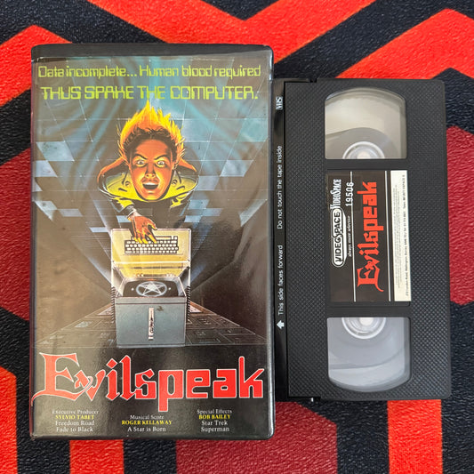 Evilspeak Ex Rental VHS Video (1981) 19506