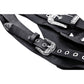 Dark in Love Elvira Faux Leather Layered Goth Waist Belt