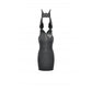 Dark In Love Salem Striped Cat Ear Hoodie Dress - Size UK 22 Left Only!