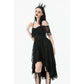 Dark in Love Soraya Gothic Lace High-Low Dress