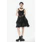 Dark in Love Shadow Lament Ruched Lolita Dress