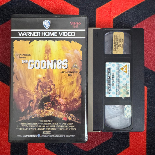 The Goonies Ex Rental VHS Video (1985) PEV11474 [MOULD]