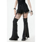 Dark in Love Lace-Up Layered Goth Convertible Flare Trousers or Shorts - Size UK 16 Left Only!