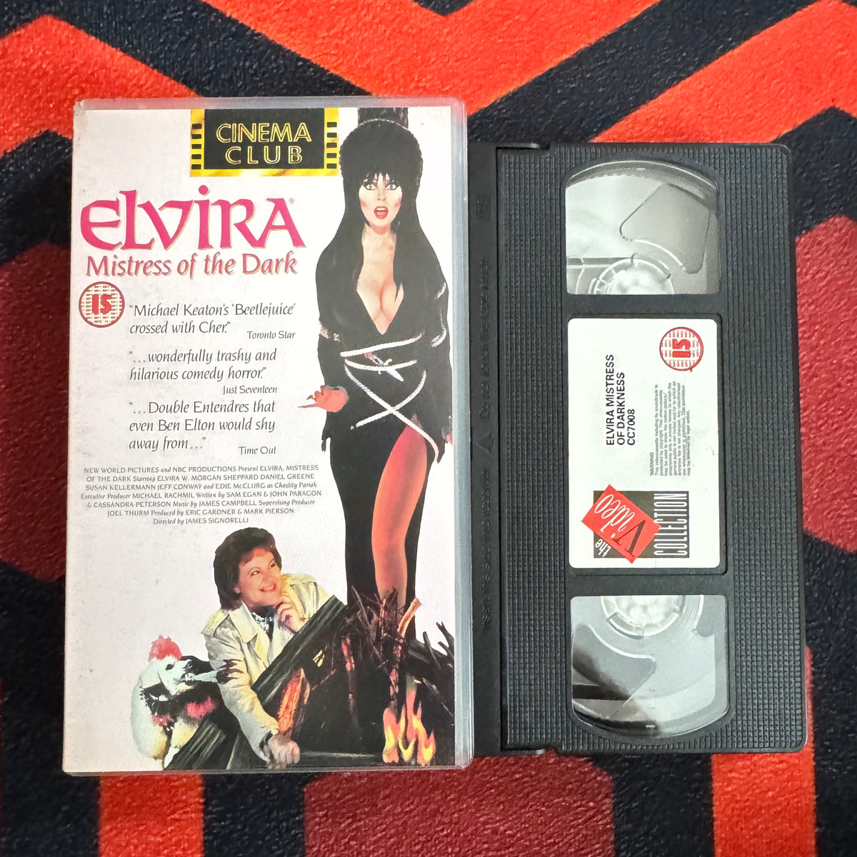 Elvira: Mistress of the Dark VHS Video (1988) CC7008