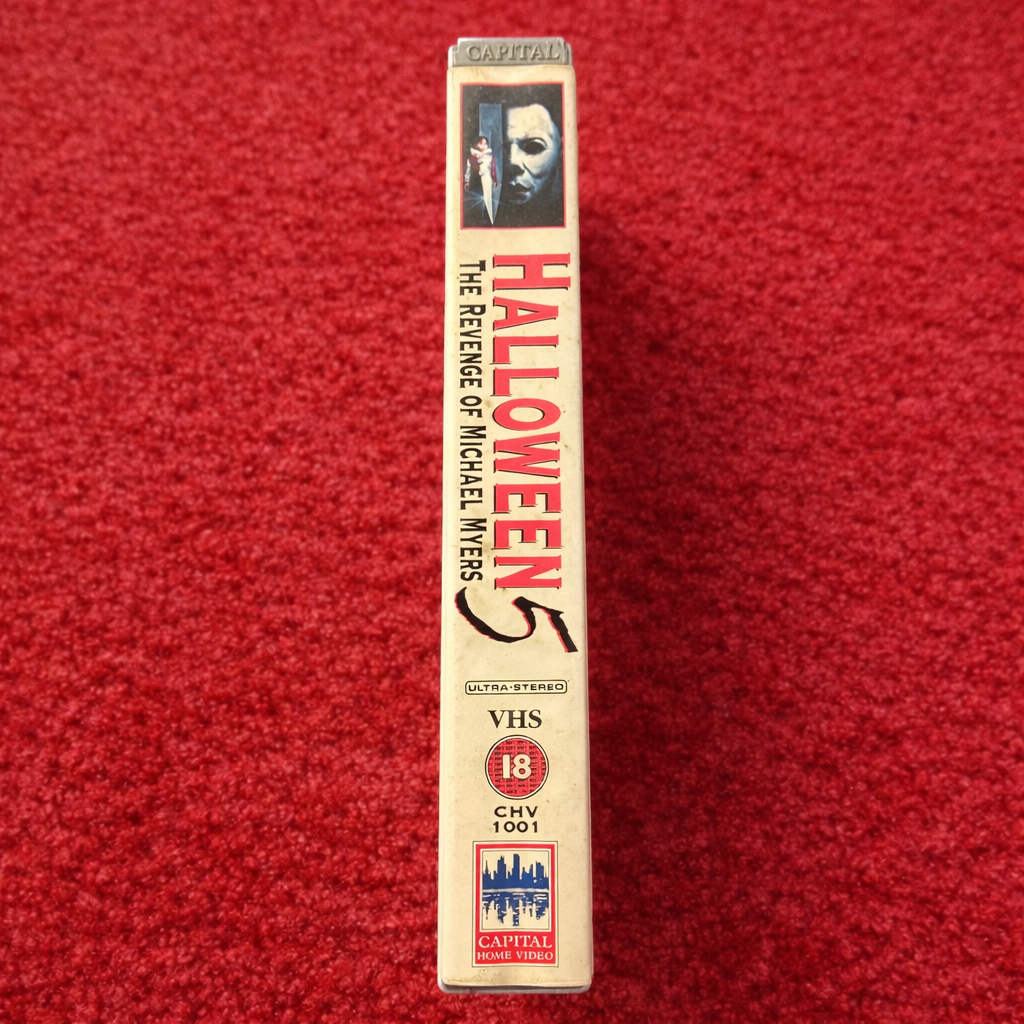 Halloween 5: The Revenge of Michael Myers VHS Video (1989) Ex Rental CHV1001