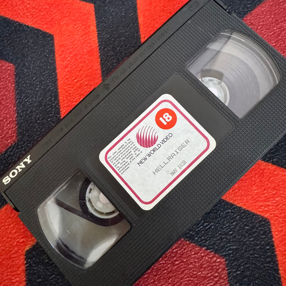 Hellraiser Ex Rental VHS Video (1987) NWV1038