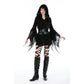 Dark in Love Elvira Faux Leather Layered Goth Waist Belt