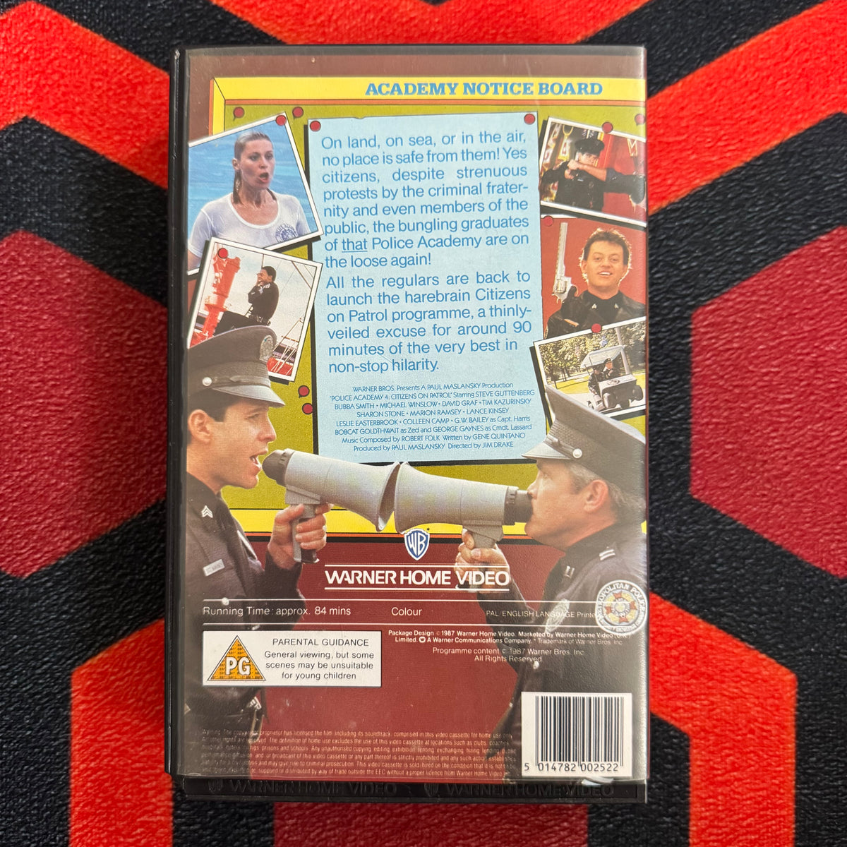 Police Academy 4: Citizens on Patrol Ex Rental VHS Video (1987) PEV20025