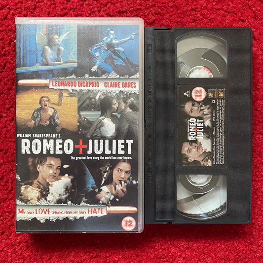 Willam Shakespeare's Romeo + Juliet VHS Video (1996) 4143S