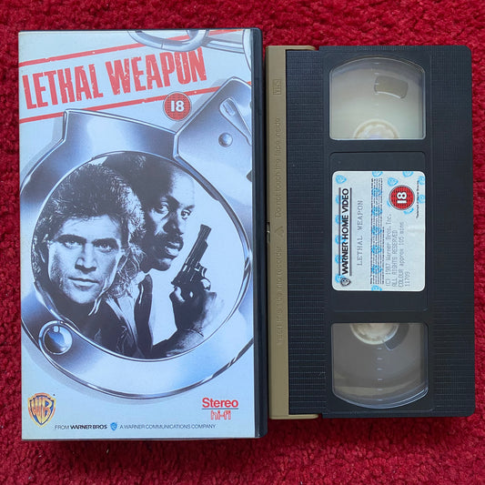 Lethal Weapon VHS Video (1987) PES11709
