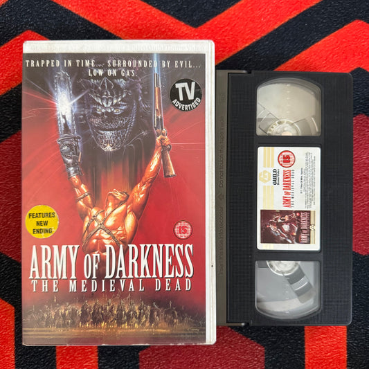 Army of Darkness Ex Rental VHS Video (1992) G8707