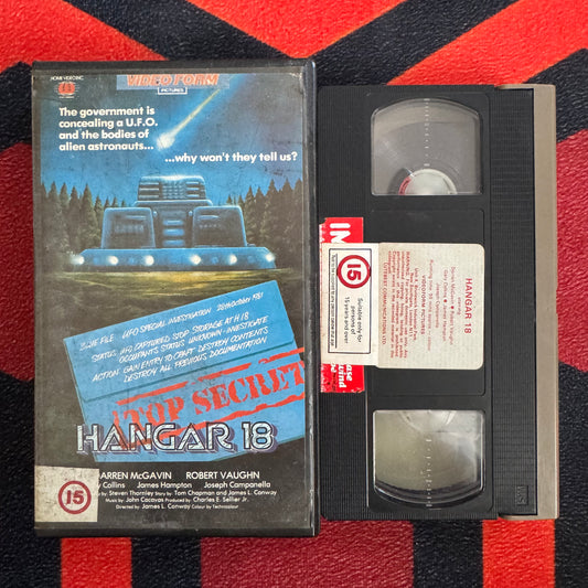 Hangar 18 VHS Video (1980) MGS22