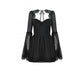 Dark in Love Greta Dark Mystique Gothic Lace-Up Mesh Dress