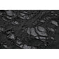 Dark in Love Morrigan One-Shoulder Lace Goth Top in Black