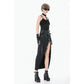 Dark In Love Punk Rib Cage Grommet Waist Cincher