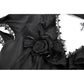Dark in Love Courtly Cross Gem Gothic Blouse