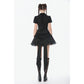 Dark in Love Gothic Lace Waist-Shaping Blouse