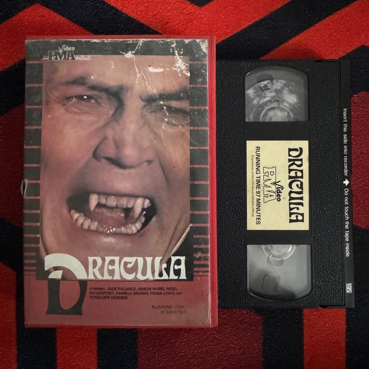 Dracula Ex Rental VHS Video (1983) [MOULD]
