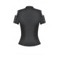 Dark in Love Seraphine Lace Off-Shoulder Goth Top in Black