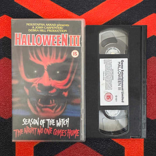 Halloween III: The Season of the Witch VHS Video (1982) G1021