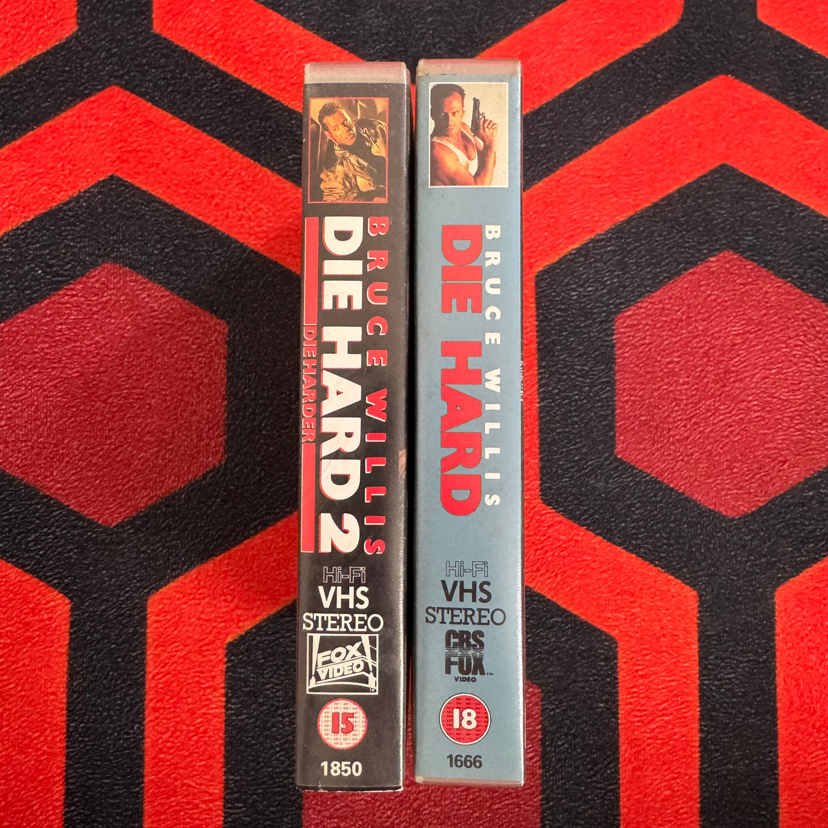 Die Hard / Die Hard 2 Boxset VHS Video (1988) 1666
