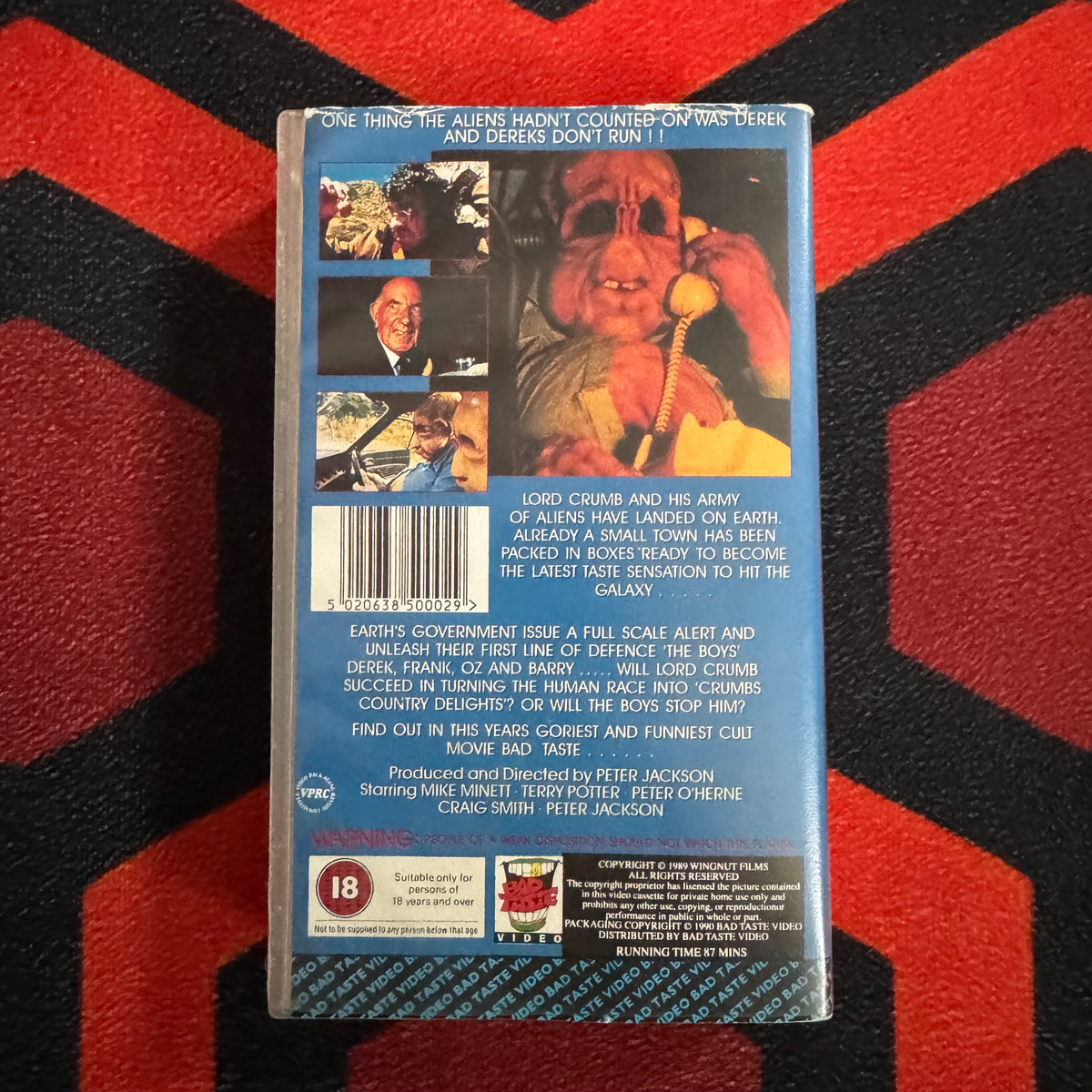 Bad Taste VHS Video (1989) BTV50002