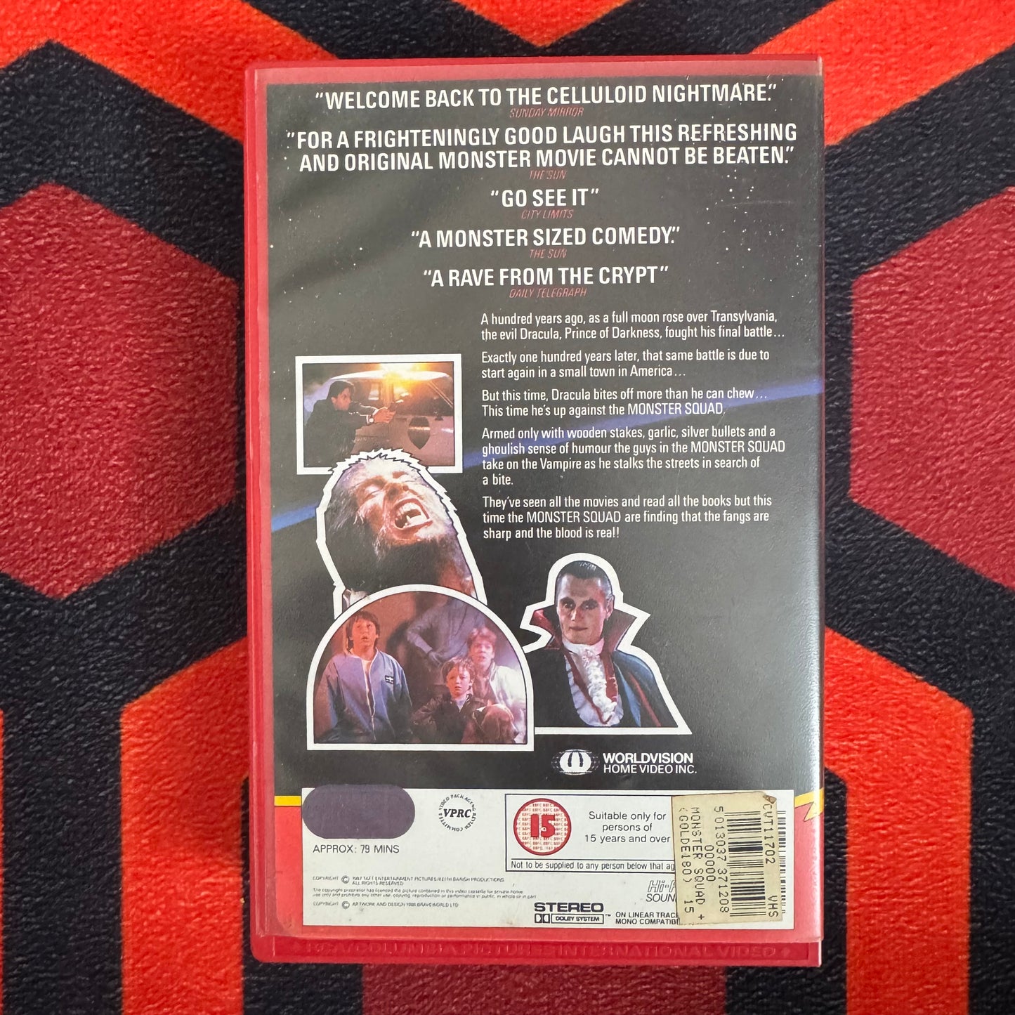 The Monster Squad Ex Rental VHS Video (1987) CVT11702 [MOULD]