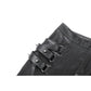 Dark in Love Punk Leather-Look Strap Detail Trousers