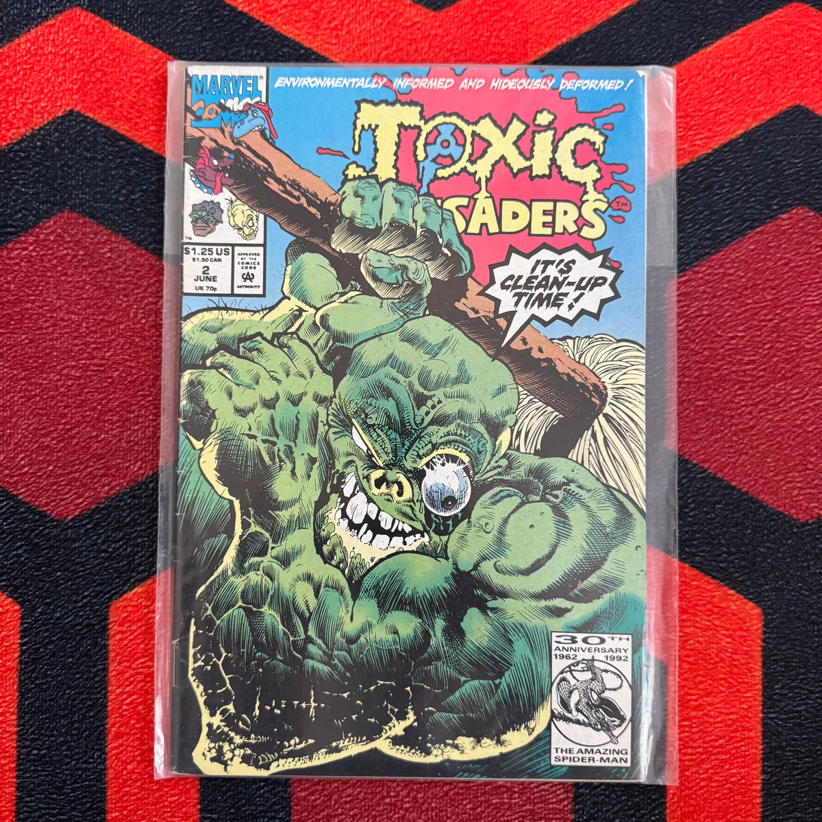 Toxic Crusaders Marvel Comic Book #2 (1992)
