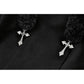 Dark in Love Cat-Ear Faux Fur Trim Gothic Coat