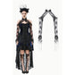 Dark in Love Thalassa Floral Lace Draped Arm Sleeves