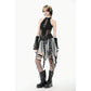 Dark in Love Morrigan Punk Patchwork Skirt