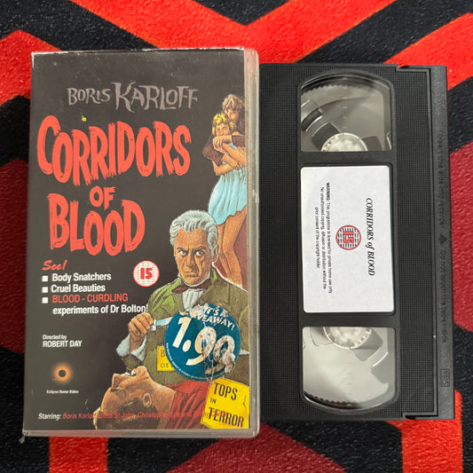 Corridors of Blood VHS Video (1958) ECLI1001