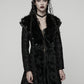 Punk Rave Goth Gorgeous Plush Coat