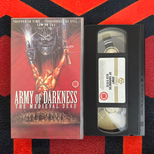 Army Of Darkness: The Medieval Dead VHS Video (1992) GLD51512
