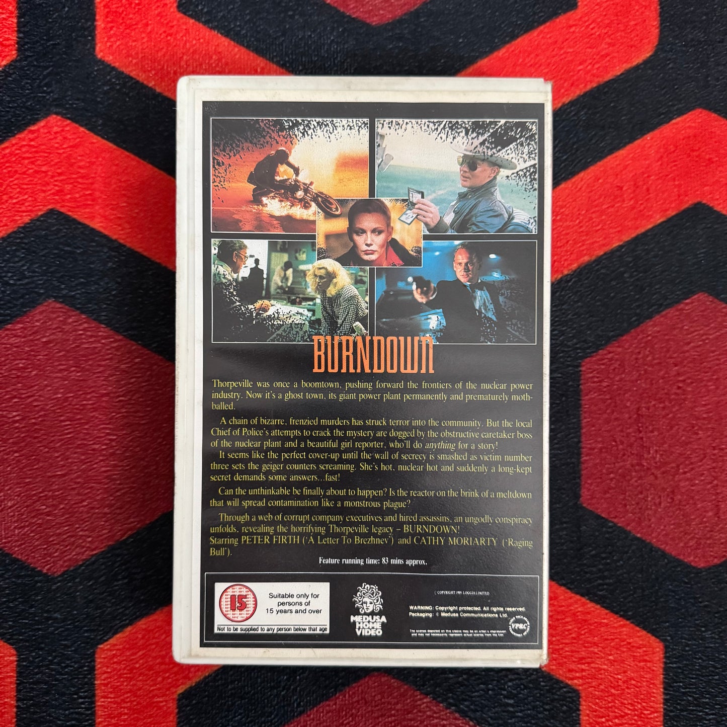 Burndown Ex Rental VHS Video (1989) M0183