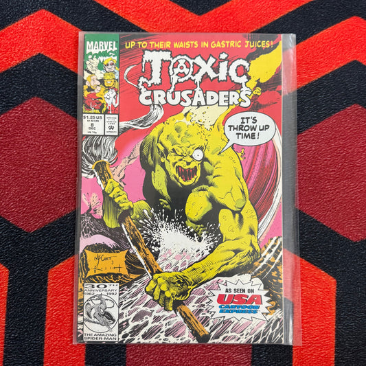 Toxic Crusaders Marvel Comic Book #8 (December 1992)